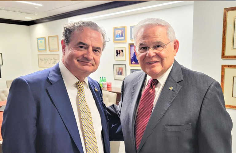 Meeting with the Chairman of the US Foreign Relations Committee, Senator Bob Menendez